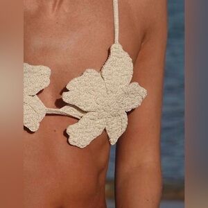 Salinas Cream Textured Bikini